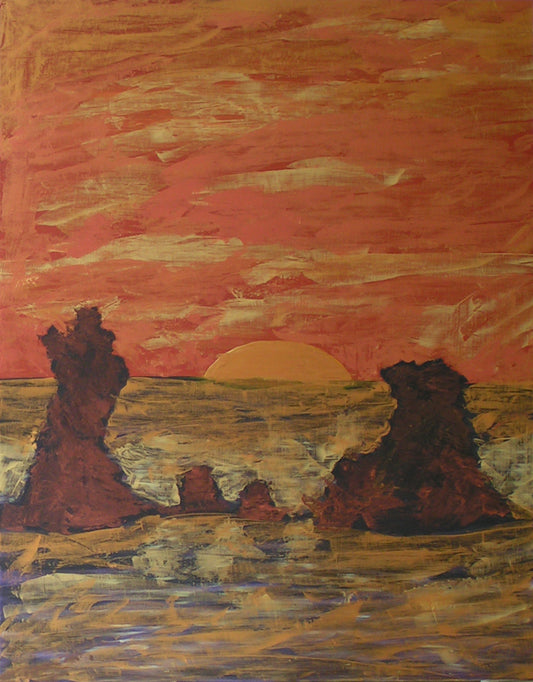 Scorcio 15 - Faraglioni al tramonto